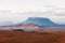 Desert landscape wiith mount Herdubreid, Iceland