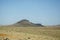 Desert landscapes in Morocco. Climate change and arid climate. Mountains and hills