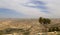 Desert mountain landscape (aerial view), Jordan, Middle East