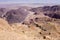 Desert mountains and cliffs.