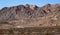 Desert Mountains and Interesting Geological Formations in Lake Mead National Recreation Area in Nevada