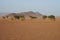 Desert and mountains between towns Tissint and Foum Zguid in Morocco