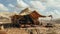 Desert Nomad Life: Authentic Bedouin Tent Amidst Ancient Sands