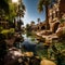 Desert Oasis: A Serene Haven Amidst Arid Landscapes