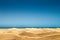 Desert panorama of the dunes of Maspalomas