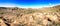 Desert panorama in the Mojave Desert near Kingman, Arizona, USA