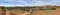 Desert panoramic Views from hiking trails around St. George Utah around Beck Hill, Chuckwalla, Turtle Wall, Paradise Rim, and Half