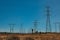 Desert Power Line Stanchions 2