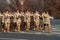 Desert ranger battalion at 1st December parade