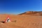 Desert and road sign