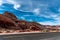 Desert Road thru the Valley of Fire - Nevada State Park