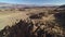 Desert and Rock Formations Aerial Shot of Alabama Hills and Inyo Mountains Death Valley California