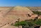 Desert rock hill, Ait Ben Haddou, Morocco