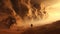Desert\\\'s Unraveling: An Impending Sandstorm