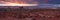 Desert Sunrise Panorama