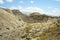 Desert Tabernas. Arid landscape in Spain.