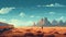 Desert Train: A Neo-geo Minimalist Animation Inspired By 2015 Travel Films