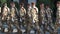 Desert troops marching at a parade