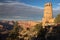 Desert View Watch Tower late afternoon above the Grand Canyon.