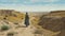 Desert Woman: A Van Gogh Inspired Portrait Painting