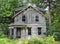 Deserted and abandoned historic house in Fingerlakes