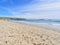 An almost deserted Aberdaron beach in Wales