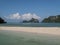 Deserted beach in the gulf of thailand