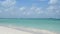 Deserted Beach with Small Waves in Isla Mujeres