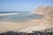 Deserted beach. Socotra island