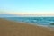 Deserted Beach at Sunrise