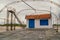 Deserted cabin building exterior photo