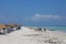 Deserted island, empty beach. Uninhabited island. No one in the photo