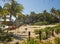 Deserted mayan beach in Tulum archaeological zone, Mexico