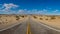 Deserted Mojave California Road