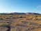 The deserted outskirts of the oasis of Figuig in Morocco