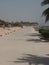 A deserted pier on the beautiful coast of Oman