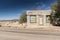 Deserted Post Office building at Kelso Depot Mojave Preserve