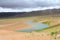 The deserted rivers in the plateau of Tibet