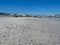 Deserted sand and pebble beach at Yzerfontein, South Africa