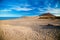 Deserted sandy beach Playa el Medano