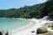 Deserted tropical beach, Pangkor island, Malaysia