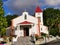 Deshaies Church north of Basse-Terre in Guadeloupe