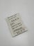 Desiccant silica gel pack in white pack