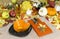 Design autumn serving table