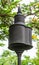 Design black loudspeaker pole
