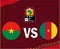 Design Can Cameroon 2021 Symbol Burkina Faso Vs Cameroon Flags Emblem