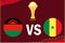 Design Can Cameroon 2021 Symbol Group B Malawi Vs Senegal