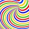 Design colorful vortex movement background