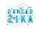 Design concept epidemic of danger zika