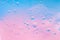 Design Creative Watery Texture of Blue and Pink Colors